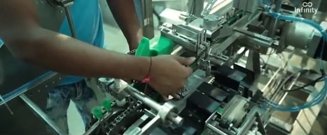Packaging automation hero background