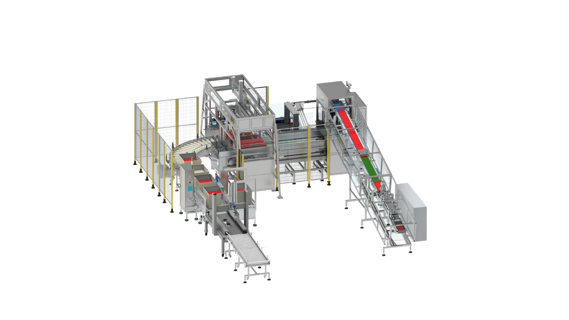 ICS-200 Automated Case Packer for Strip Pouches