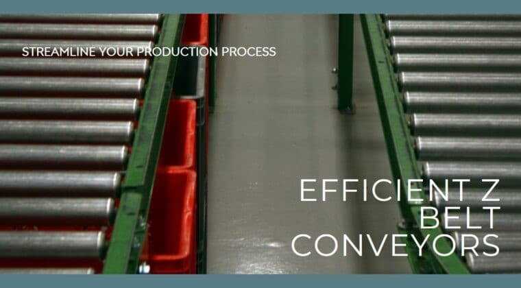 Z Belt Conveyor – Revolutionizing Material Handling with Infinity Automated Solutions