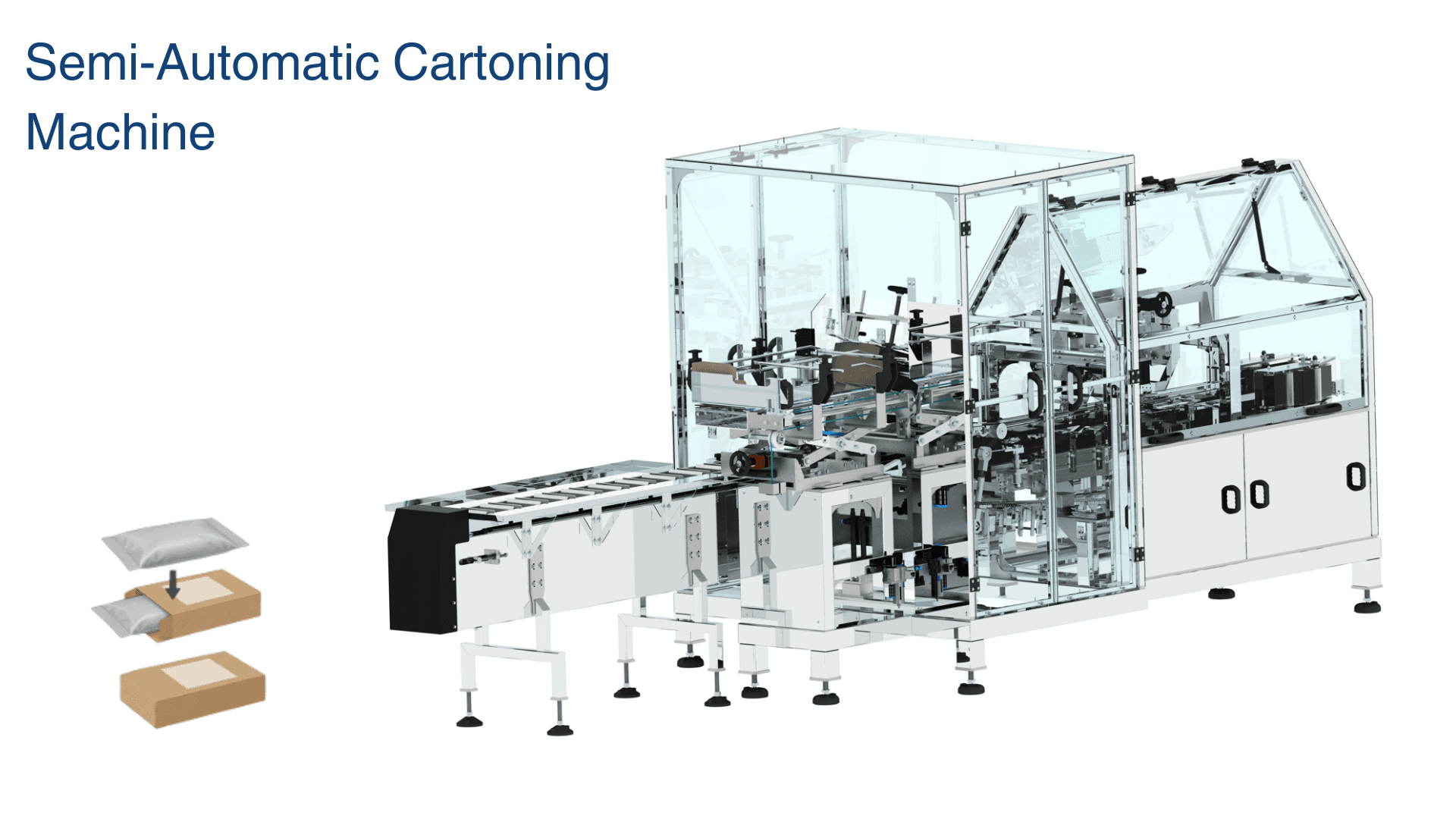 ACM-40 – Semi Automatic Cartoning Machine (Secondary Packaging Machine) — cartoning machine machine manufacturer in India