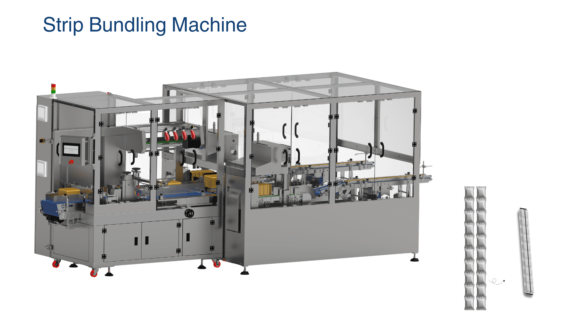 IBS-200 – Secondary Packaging Machine for Strip Pouches — secondary packaging machine manufacturer in India