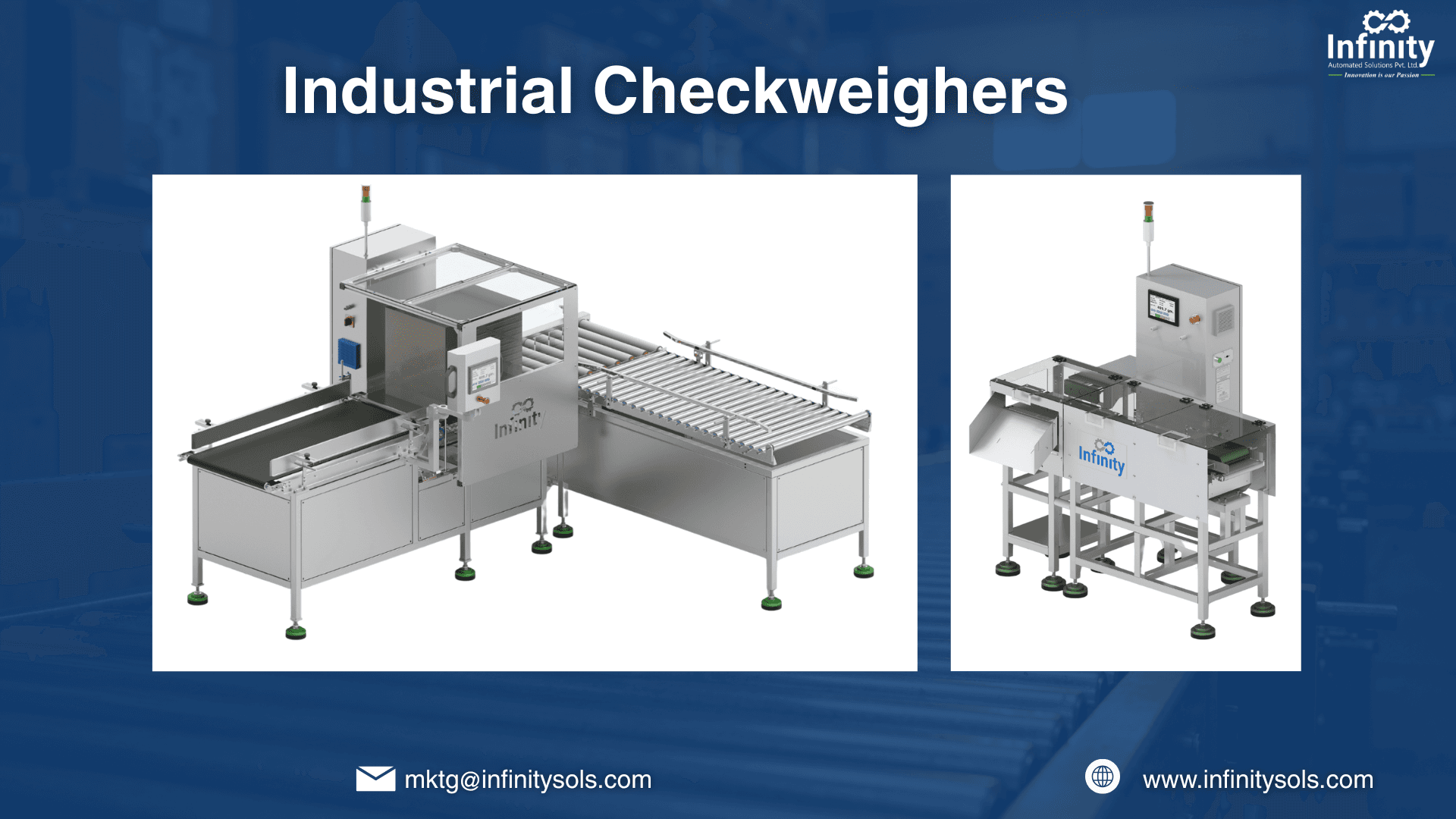 Industrial Checkweighers – Accurate Weighing for Modern Packaging Lines