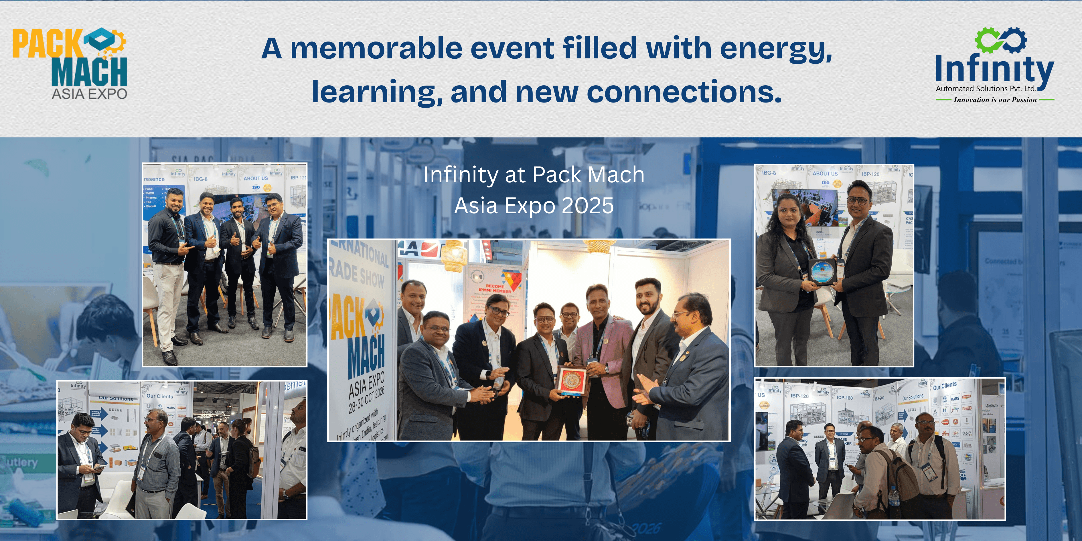 Infinity Automated Solutions Shines at PackMach Asia Expo 2025